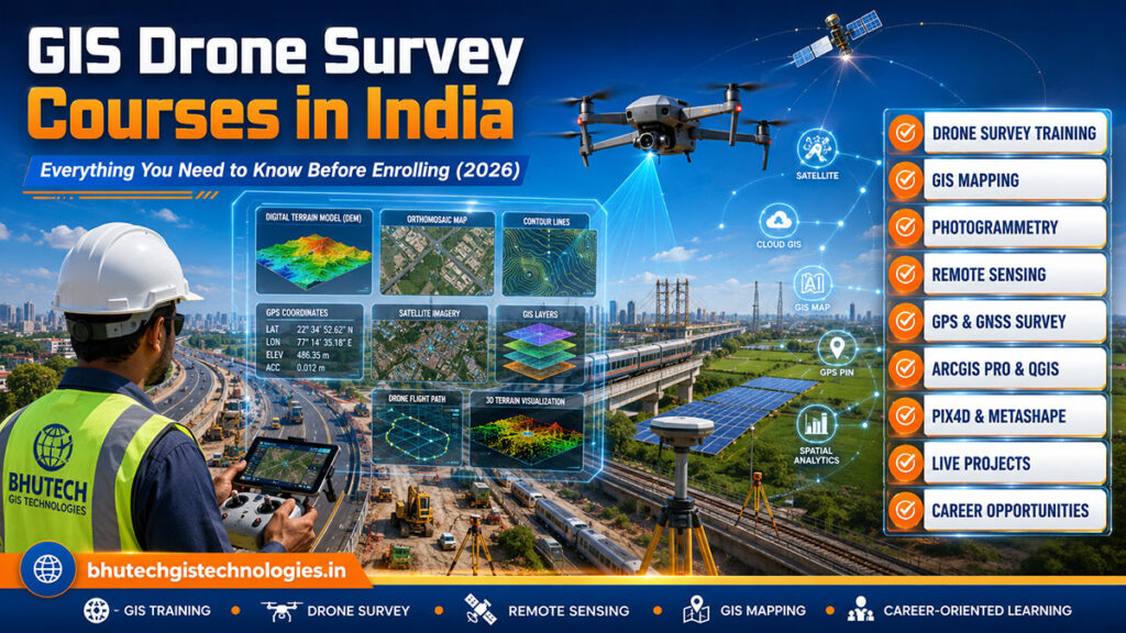 GIS Drone Survey Courses in India: Everything You Need to Know Before Enrolling (2026)